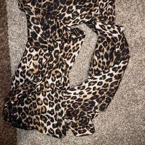 Cheetah infinity scarf